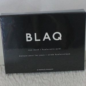 BLAQ Eye Mask With Hyaluronic Acid NEW Sealed 5 Ma
